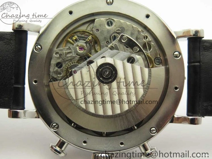 MIROTIME 0327 Snug Portofino IW391022 SS ZK 1:1 Best Edition White Dial Gold Markers On Black Leather Strap A 7130